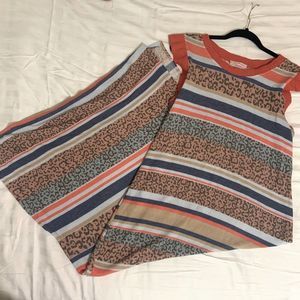 Leopard Maxi Dress sz Large